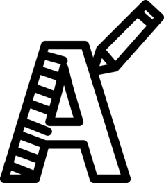 Letter A And Pen Line Tracing Svg Vector, Free Vectors File
